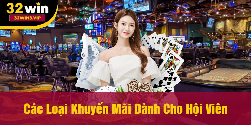 Các Loại Khuyến Mãi Dành Cho Hội Viên